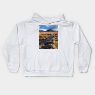 Grasslands And Mountains Kids Hoodie